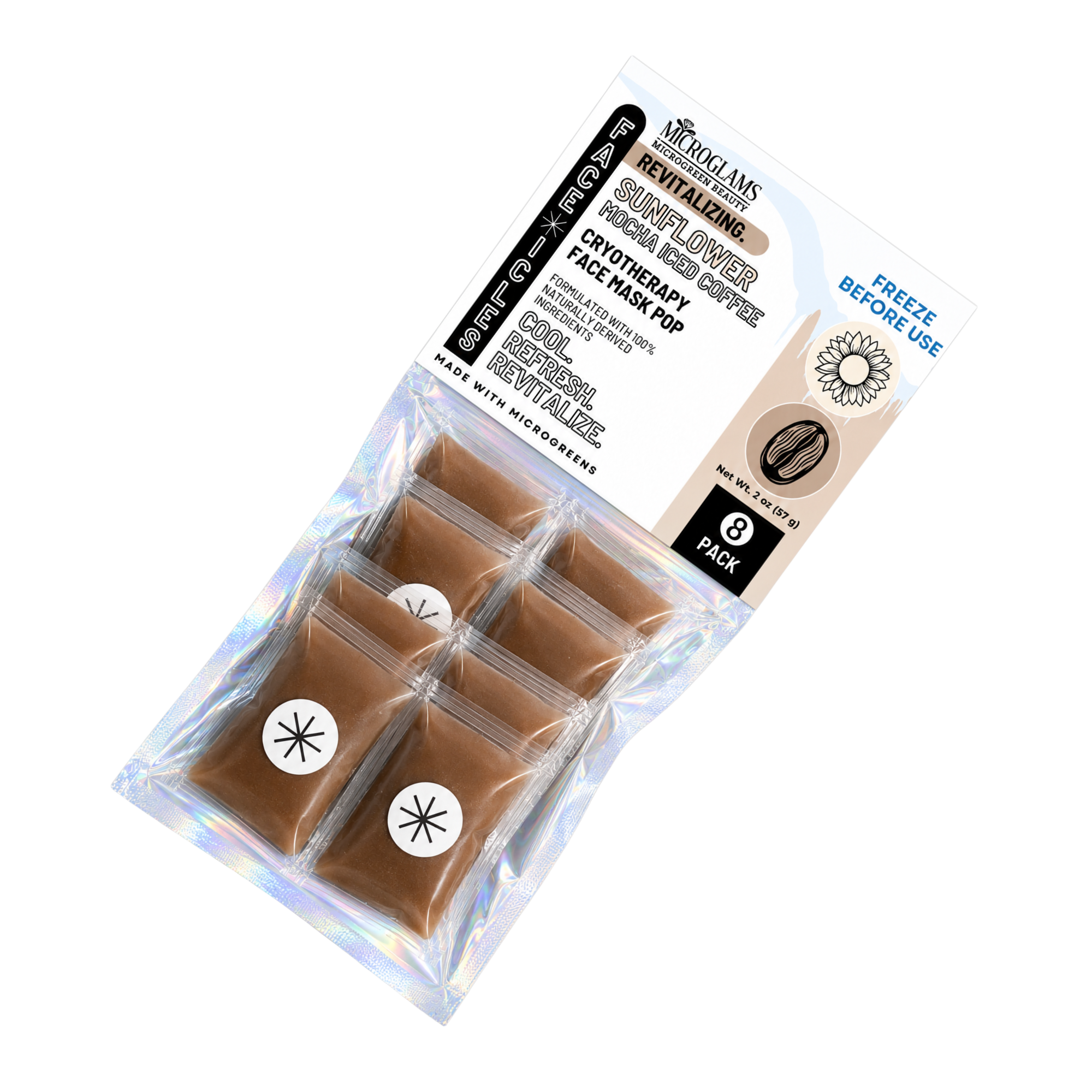 Face-icles - Sunflower Mocha Iced Coffee