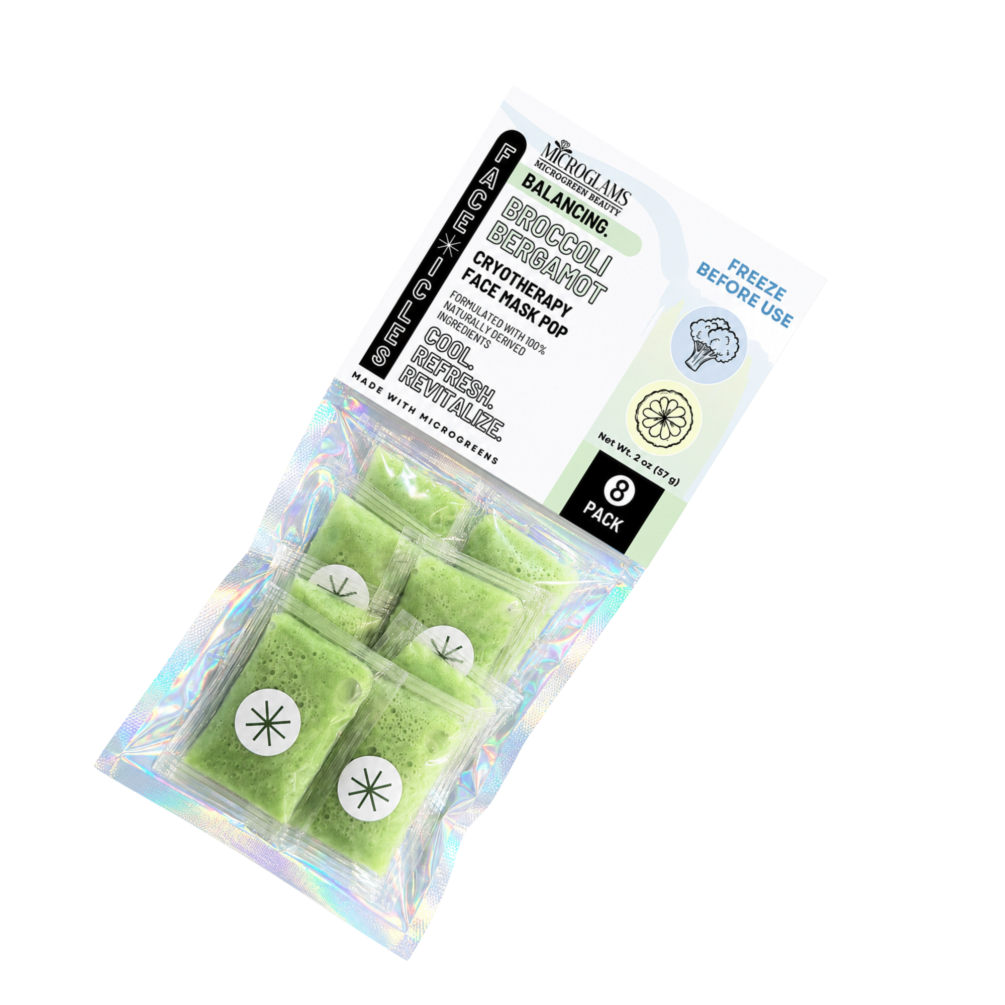 Face-icles - Broccoli Bergamot