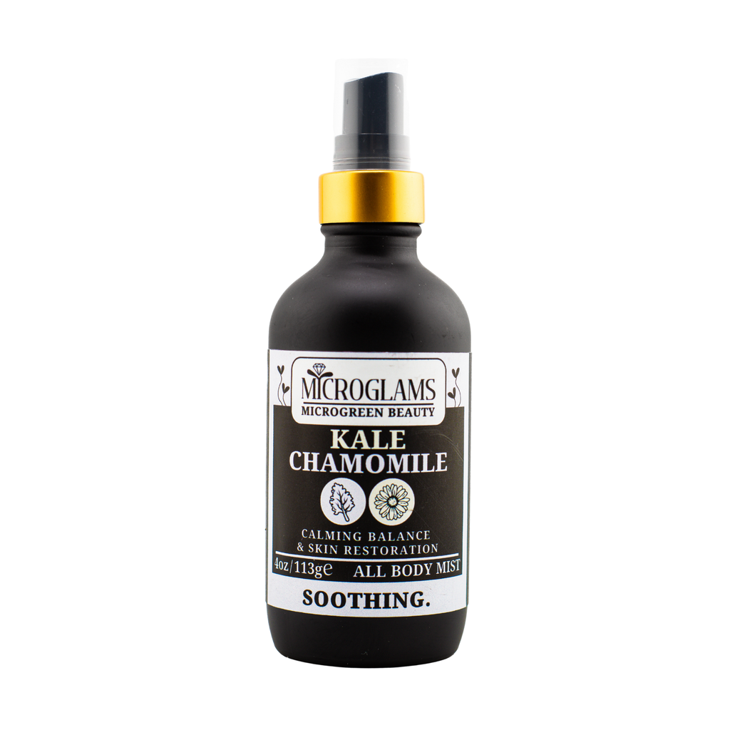 Microglams Kale Chamomile All Body Mist Spray - 4 oz.