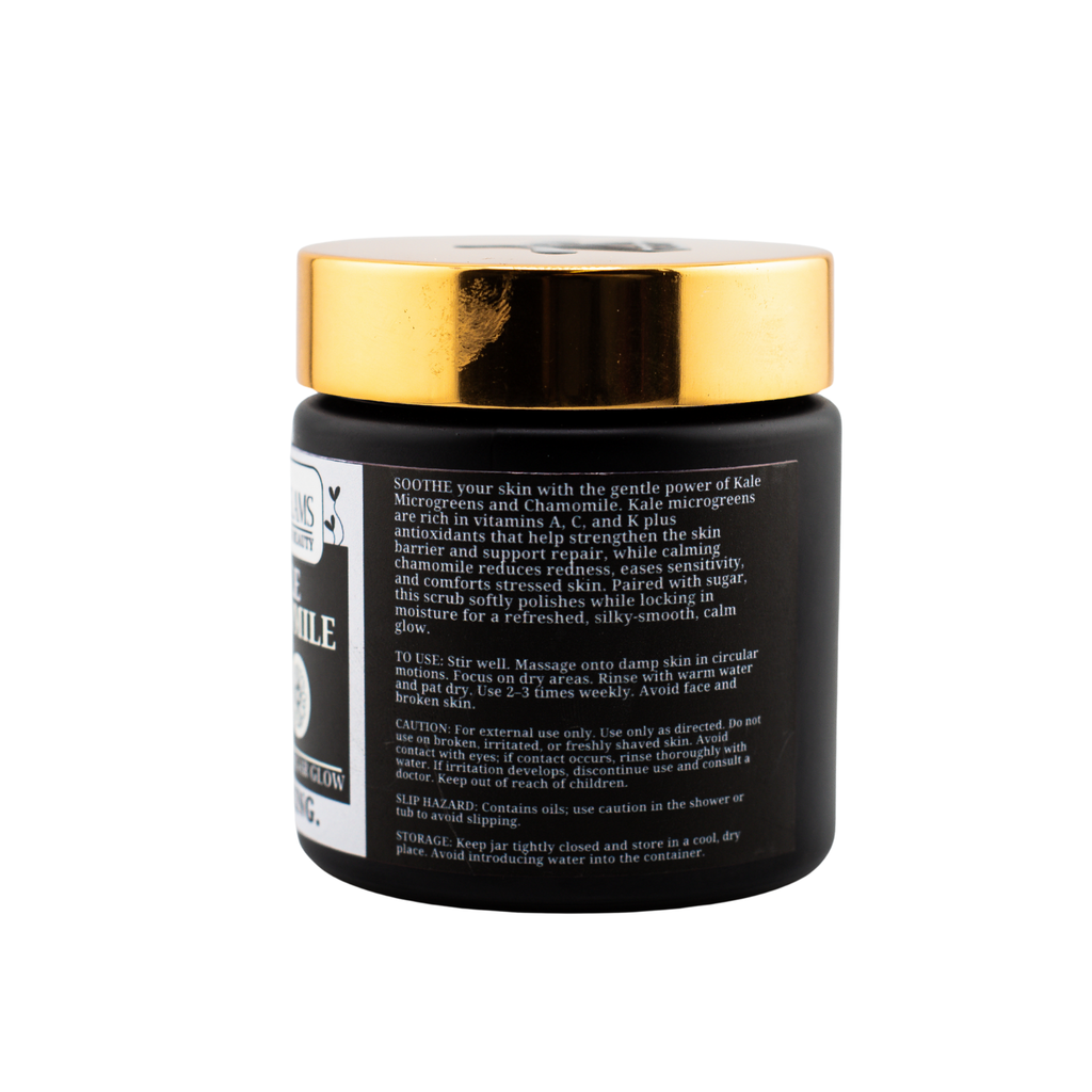 Microglams Kale Chamomile Sugar Glow - 4 oz