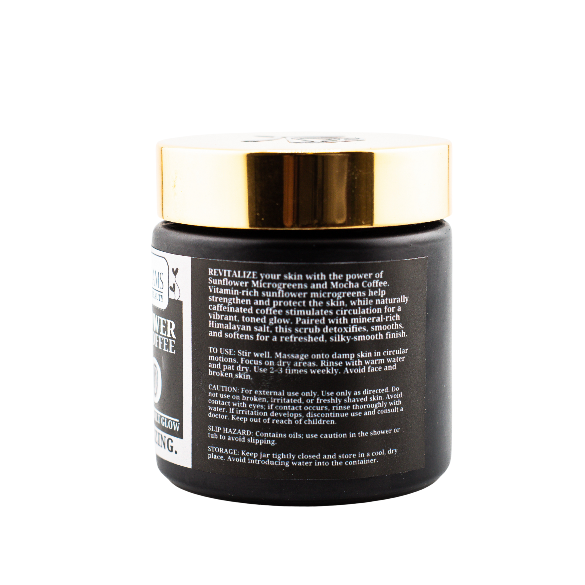 Microglams Mocha Coffee Salt Glow - 4 oz.