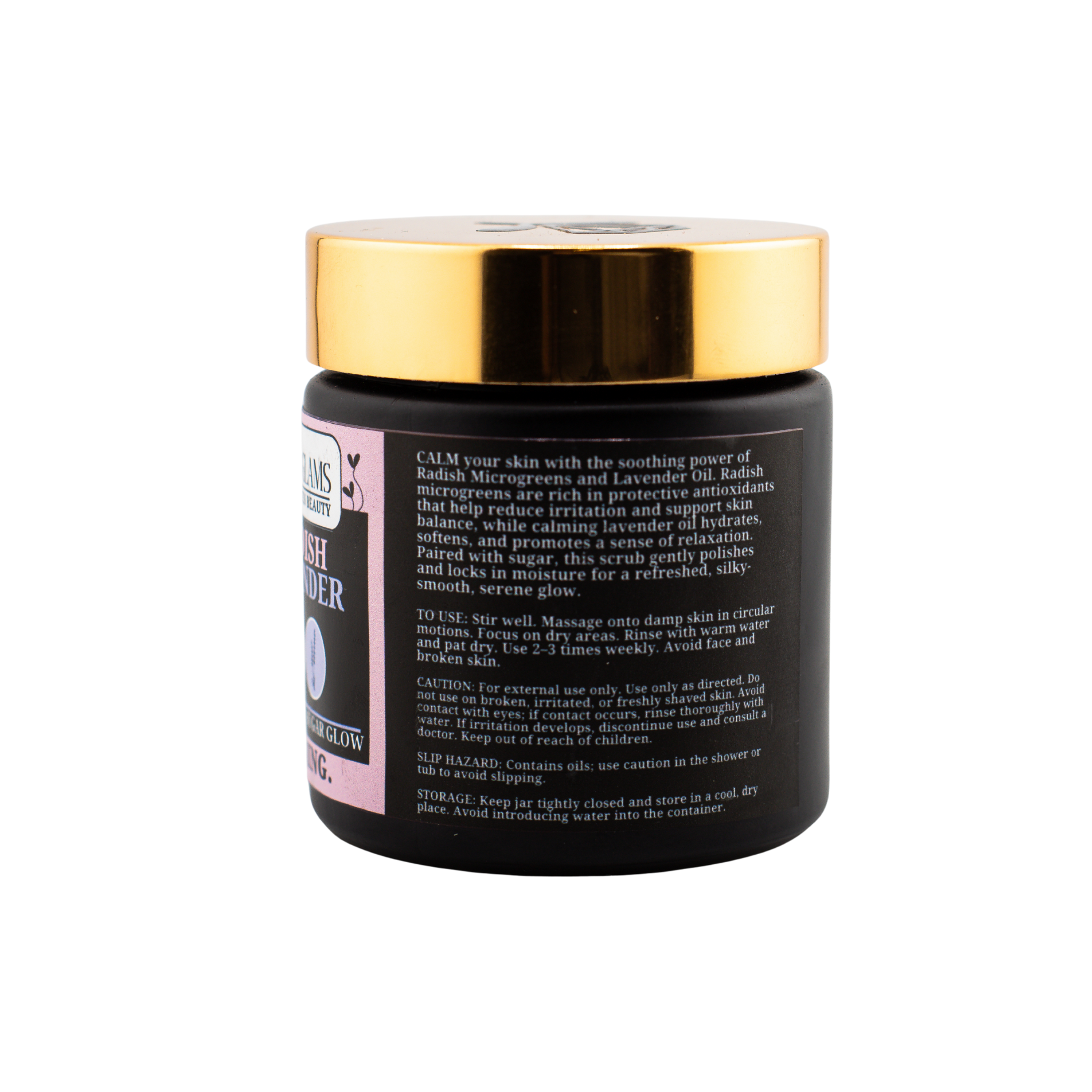 Microglams Radish Lavender Sugar Glow- 4 oz