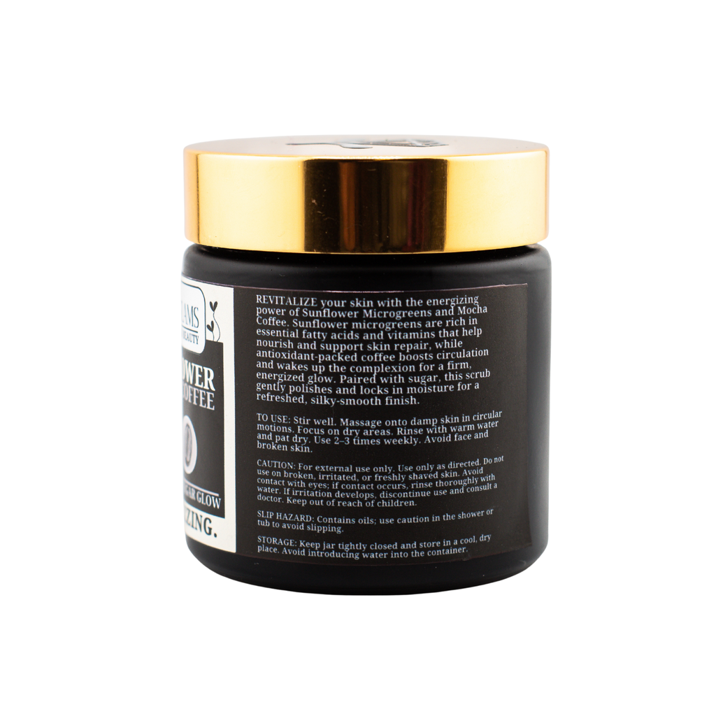 Microglams Sunflower Mocha Coffee Sugar Glow - 4 oz