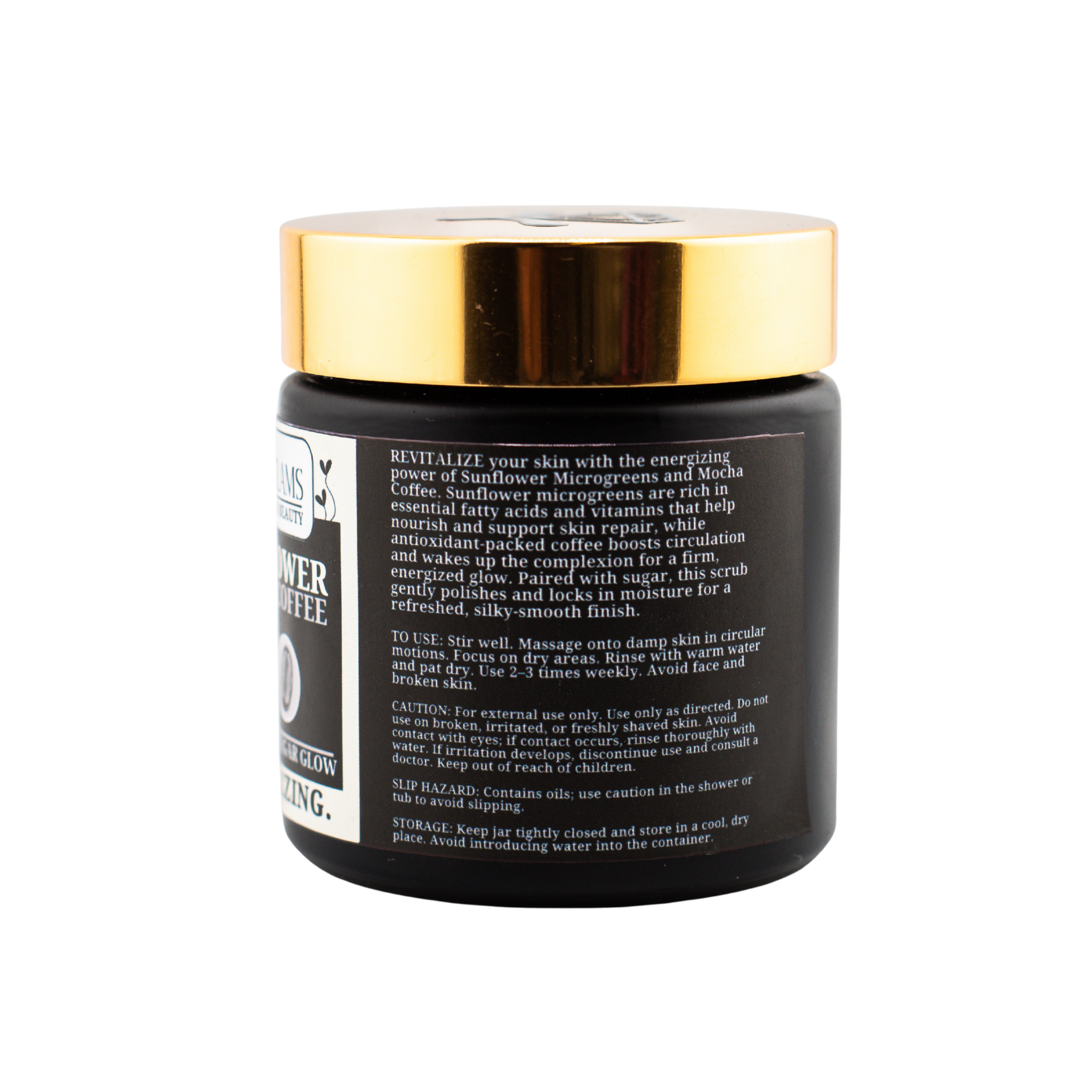 Microglams Sunflower Mocha Coffee Sugar Glow - 4 oz