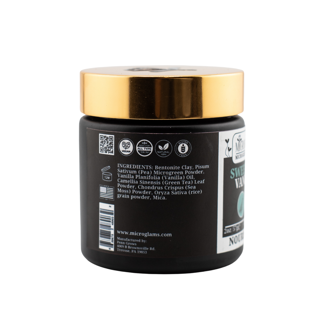 Microglams Sweet Pea Vanilla Clay Powder - 2 oz.
