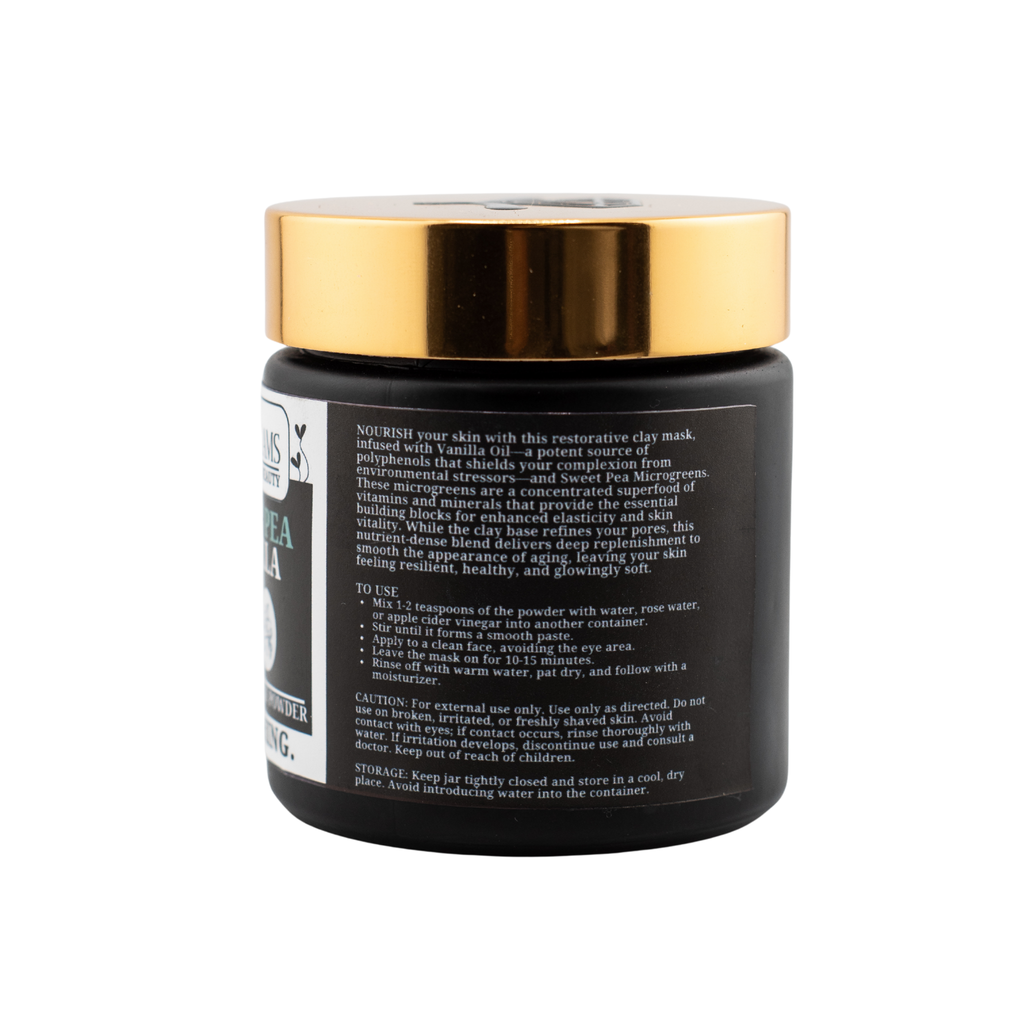 Microglams Sweet Pea Vanilla Clay Powder - 2 oz.