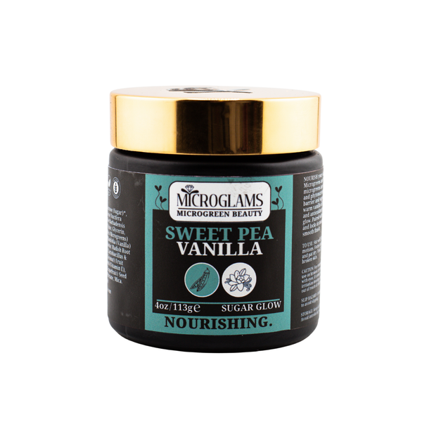 Microglams Sweet Pea Vanilla Sugar Glow - 4 oz