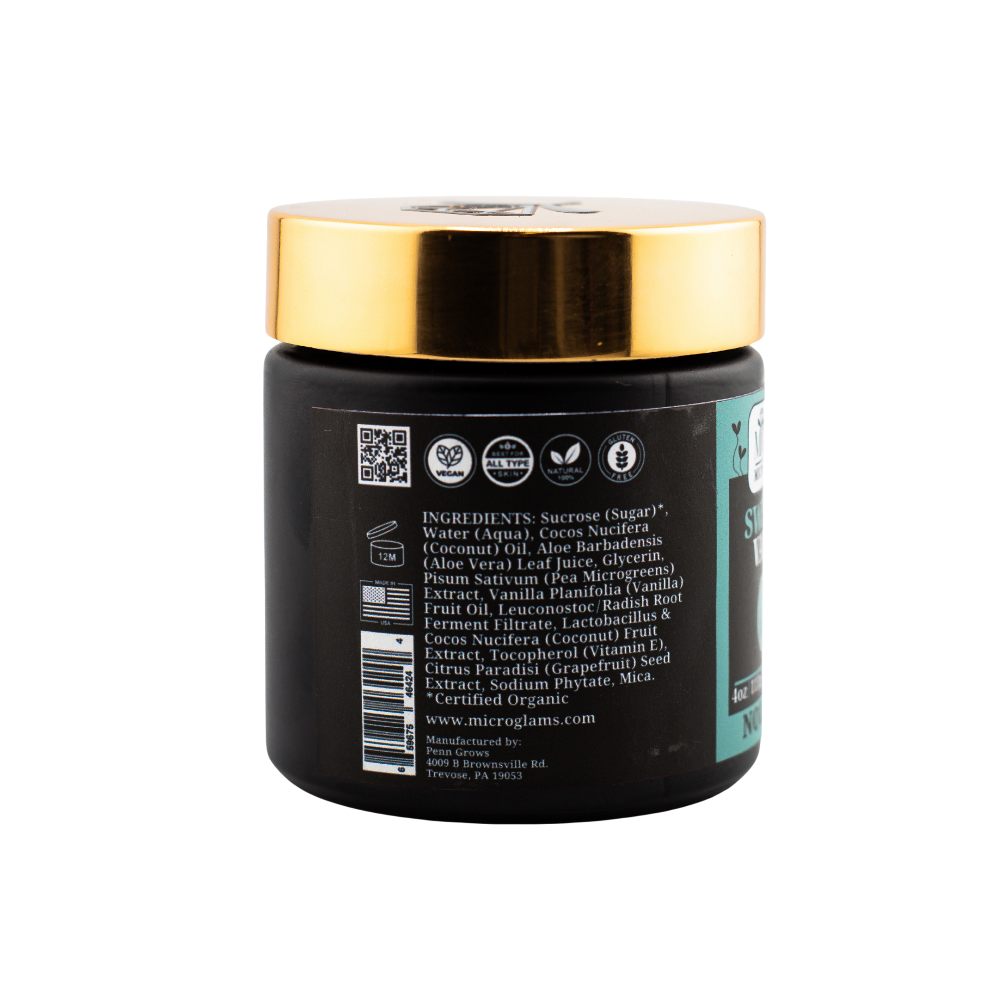 Microglams Sweet Pea Vanilla Sugar Glow - 4 oz