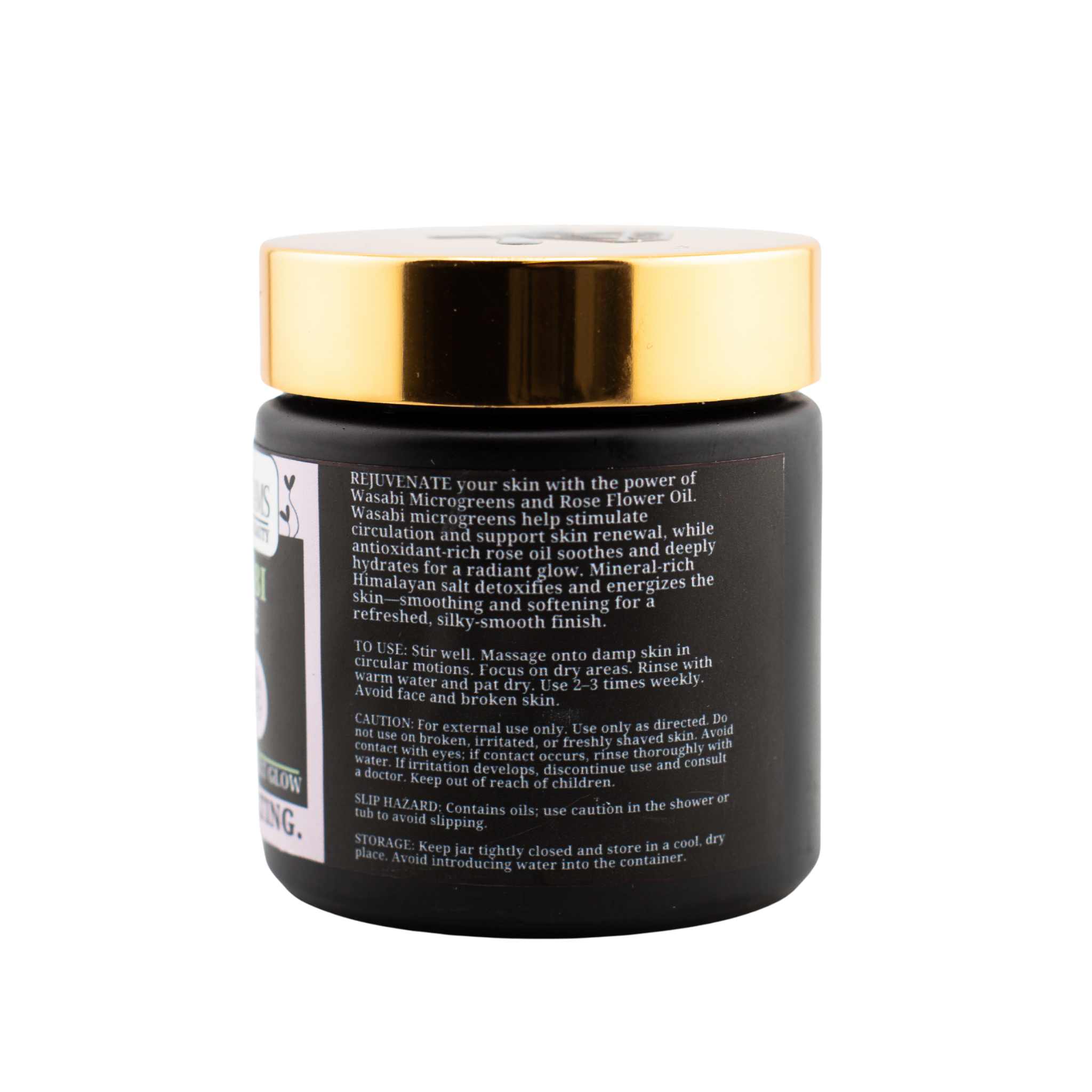 Microglams Wasabi Rose Salt Glow- 4 oz.