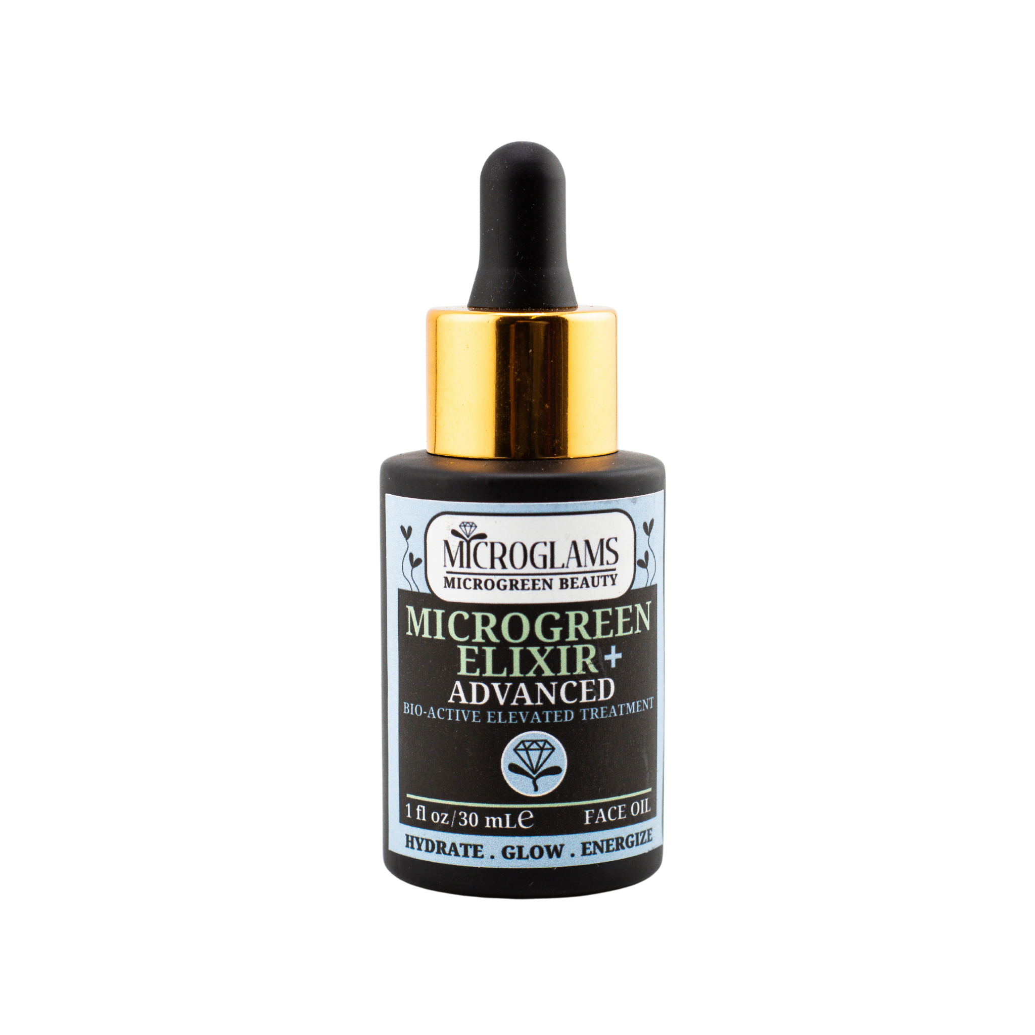 Microglams MICROGREEN ELIXIR+ Advanced: Bio-Active Elevated Infusion -  1 oz/30ml