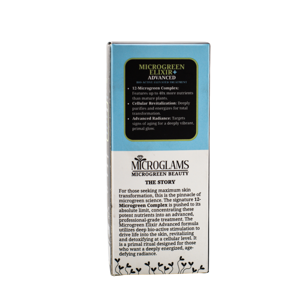 Microglams MICROGREEN ELIXIR+ Advanced: Bio-Active Elevated Infusion -  1 oz/30ml