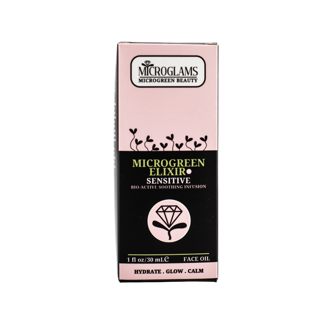 Microglams MICROGREEN ELIXIR Sensitive: Bio-Active Soothing Infusion -  1 oz/30ml