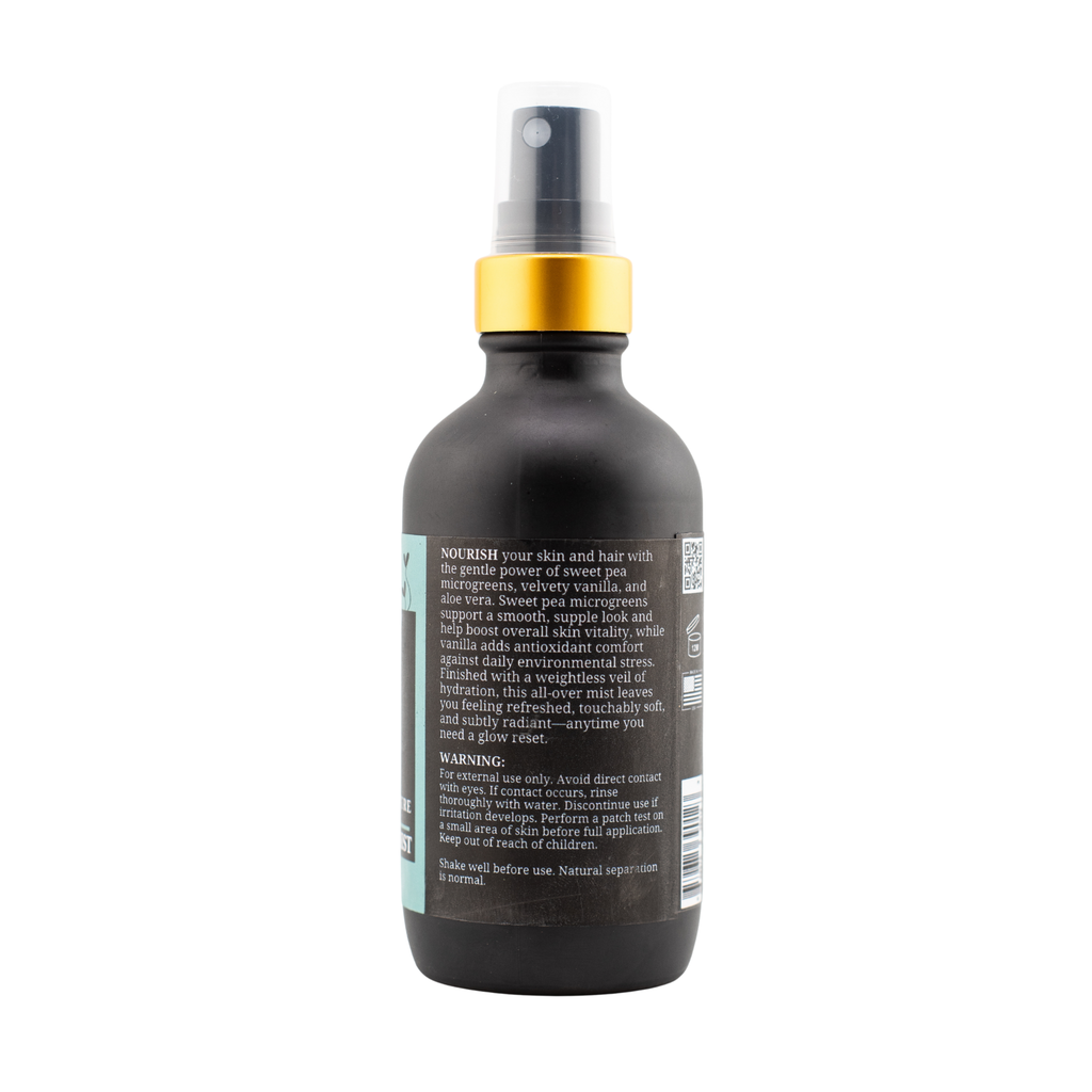 Microglams Sweet Pea Vanilla All Body Mist Spray - 4 oz.