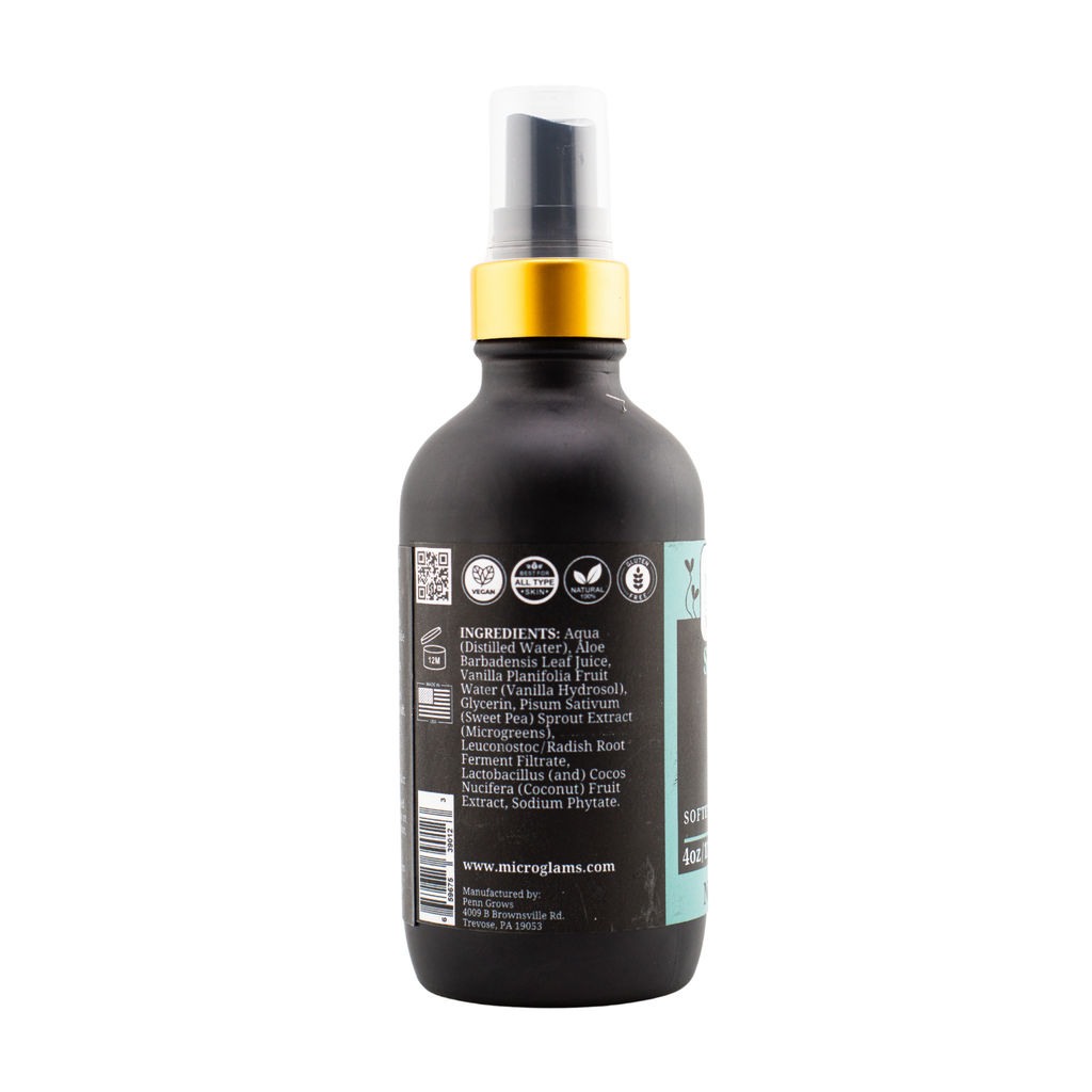 Microglams Sweet Pea Vanilla All Body Mist Spray - 4 oz.